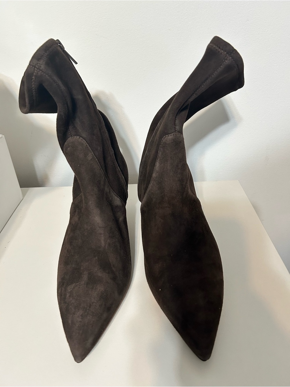 Veronica Beard Kitten Heel Ankle Boots - Picture 2 of 3